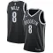 Nike Brooklyn Nets Patty Mills 8 Miesten Pelipaita Icon Edition Swingman Musta