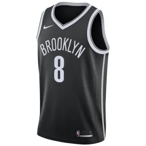 Nike Brooklyn Nets Patty Mills 8 Miesten Pelipaita Icon Edition Swingman Musta