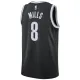 Nike Brooklyn Nets Patty Mills 8 Miesten Pelipaita Icon Edition Swingman Musta
