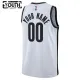 Nike Brooklyn Nets Personoitava Lasten Pelipaita Association Edition Swingman Valkoinen