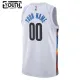 Nike Brooklyn Nets Personoitava Lasten Pelipaita City Edition 2022-23 Swingman Valkoinen