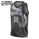Nike Brooklyn Nets Personoitava Lasten Pelipaita City Edition 2024-25 Swingman Harmaa