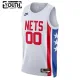 Nike Brooklyn Nets Personoitava Lasten Pelipaita Classic Edition 2022-23 Swingman Valkoinen
