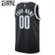 Nike Brooklyn Nets Personoitava Lasten Pelipaita Icon Edition Swingman Musta