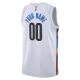 Nike Brooklyn Nets Personoitava Miesten Pelipaita City Edition 2022-23 Swingman Valkoinen