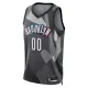 Nike Brooklyn Nets Personoitava Miesten Pelipaita City Edition 2024-25 Swingman Harmaa