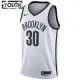 Nike Brooklyn Nets Seth Curry 30 Lasten Pelipaita Association Edition Swingman Valkoinen