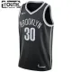 Nike Brooklyn Nets Seth Curry 30 Lasten Pelipaita Icon Edition Swingman Musta