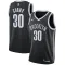 Nike Brooklyn Nets Seth Curry 30 Miesten Pelipaita Icon Edition Swingman Musta