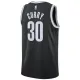 Nike Brooklyn Nets Seth Curry 30 Miesten Pelipaita Icon Edition Swingman Musta