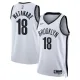 Nike Brooklyn Nets Yuta Watanabe 18 Miesten Pelipaita Association Edition Swingman Valkoinen Nike Brooklyn Nets Yuta Watanabe 18 Miesten Pelipaita Association Edition Swingman Valkoinen