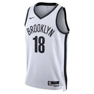 Nike Brooklyn Nets Yuta Watanabe 18 Miesten Pelipaita Association Edition Swingman Valkoinen