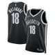Nike Brooklyn Nets Yuta Watanabe 18 Miesten Pelipaita Icon Edition Swingman Musta Nike Brooklyn Nets Yuta Watanabe 18 Miesten Pelipaita Icon Edition Swingman Musta