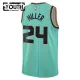 Charlotte Hornets Jordan Brandon Miller Lasten Pelipaita City Edition 2024-25 Swingman Sinivihreä