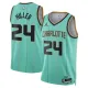 Charlotte Hornets Jordan Brandon Miller Miesten Pelipaita City Edition 2024-25 Swingman Sinivihreä Charlotte Hornets Jordan Brandon Miller Miesten Pelipaita City Edition 2024-25 Swingman Sinivihreä