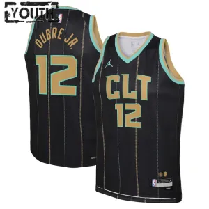 Charlotte Hornets Jordan Kelly Oubre JR 12 Lasten Pelipaita City Edition 2022-23 Swingman Musta Charlotte Hornets Jordan Kelly Oubre JR 12 Lasten Pelipaita City Edition 2022-23 Swingman Musta