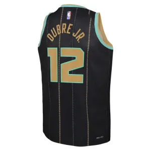 Charlotte Hornets Jordan Kelly Oubre JR 12 Miesten Pelipaita City Edition 2022-23 Swingman Musta