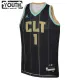 Charlotte Hornets Jordan Lamelo Ball 1 Lasten Pelipaita City Edition 2022-23 Swingman Musta