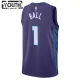 Charlotte Hornets Jordan Lamelo Ball 1 Lasten Pelipaita Statement Edition Swingman Violetti