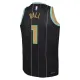 Charlotte Hornets Jordan Lamelo Ball 1 Miesten Pelipaita City Edition 2022-23 Swingman Musta