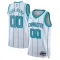 Charlotte Hornets Jordan Personoitava Miesten Pelipaita Association Edition Swingman Valkoinen