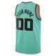 Charlotte Hornets Jordan Personoitava Miesten Pelipaita City Edition 2024-25 Swingman Sinivihreä