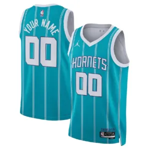 Charlotte Hornets Jordan Personoitava Miesten Pelipaita Icon Edition Swingman Sinivihreä