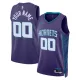Charlotte Hornets Jordan Personoitava Miesten Pelipaita Statement Edition Swingman Violetti Charlotte Hornets Jordan Personoitava Miesten Pelipaita Statement Edition Swingman Violetti