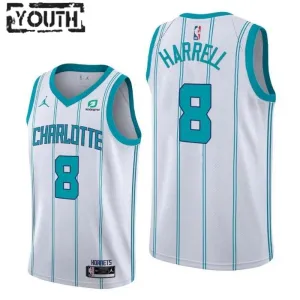 Charlotte Hornets Montrezl Harrell 8 Jordan Lasten Pelipaita Association Edition Swingman Valkoinen Charlotte Hornets Montrezl Harrell 8 Jordan Lasten Pelipaita Association Edition Swingman Valkoinen