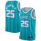 Charlotte Hornets PJ Washington 25 Jordan Miesten Pelipaita Icon Edition Swingman Sinivihreä