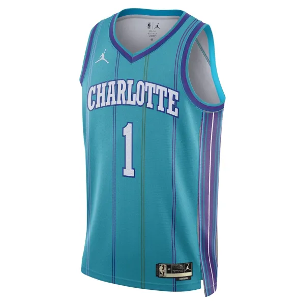 Jordan Charlotte Hornets LaMelo Ball Miesten Pelipaita Classic Edition 2023-24 Swingman Sinivihreä