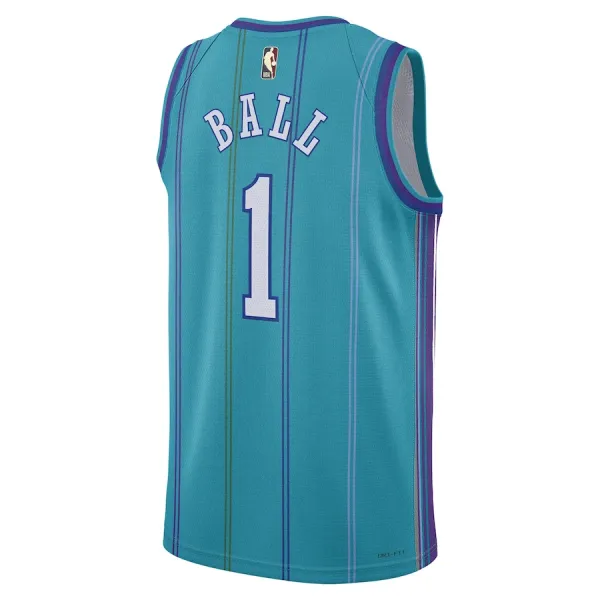 Jordan Charlotte Hornets LaMelo Ball Miesten Pelipaita Classic Edition 2023-24 Swingman Sinivihreä