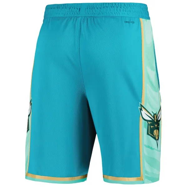 Jordan Charlotte Hornets Miesten Shortsit City Edition 2023-24 Swingman Sinivihreä