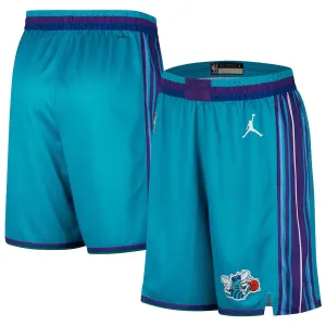 Jordan Charlotte Hornets Miesten Shortsit Classic Edition 2023-24 Swingman Sinivihreä