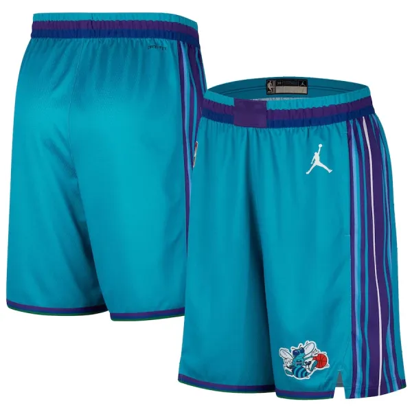 Jordan Charlotte Hornets Miesten Shortsit Classic Edition 2023-24 Swingman Sinivihreä Jordan Charlotte Hornets Miesten Shortsit Classic Edition 2023-24 Swingman Sinivihreä