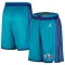 Jordan Charlotte Hornets Miesten Shortsit Classic Edition 2023-24 Swingman Sinivihreä
