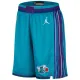 Jordan Charlotte Hornets Miesten Shortsit Classic Edition 2023-24 Swingman Sinivihreä