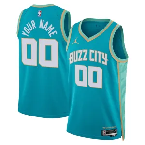 Jordan Charlotte Hornets Personoitava Miesten Pelipaita City Edition 2023-24 Swingman Sinivihreä Jordan Charlotte Hornets Personoitava Miesten Pelipaita City Edition 2023-24 Swingman Sinivihreä