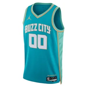 Jordan Charlotte Hornets Personoitava Miesten Pelipaita City Edition 2023-24 Swingman Sinivihreä