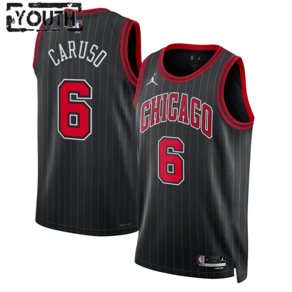 Chicago Bulls Jordan Alex Caruso 6 Lasten Pelipaita Statement Edition Swingman Musta Chicago Bulls Jordan Alex Caruso 6 Lasten Pelipaita Statement Edition Swingman Musta