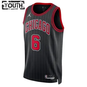 Chicago Bulls Jordan Alex Caruso 6 Lasten Pelipaita Statement Edition Swingman Musta
