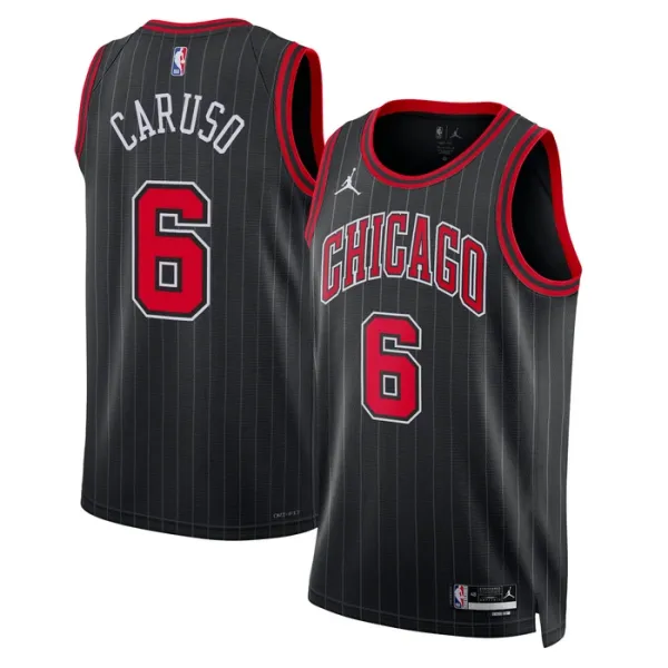 Chicago Bulls Jordan Alex Caruso 6 Miesten Pelipaita Statement Edition Swingman Musta Chicago Bulls Jordan Alex Caruso 6 Miesten Pelipaita Statement Edition Swingman Musta