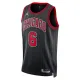 Chicago Bulls Jordan Alex Caruso 6 Miesten Pelipaita Statement Edition Swingman Musta