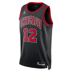 Chicago Bulls Jordan Ayo Dosunmu 12 Miesten Pelipaita Statement Edition Swingman Musta