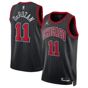 Chicago Bulls Jordan Demar Derozan 11 Miesten Pelipaita Statement Edition Swingman Musta