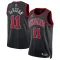Chicago Bulls Jordan Demar Derozan 11 Miesten Pelipaita Statement Edition Swingman Musta