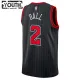Chicago Bulls Jordan Lonzo Ball 2 Lasten Pelipaita Statement Edition Swingman Musta