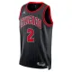 Chicago Bulls Jordan Lonzo Ball 2 Miesten Pelipaita Statement Edition Swingman Musta