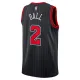 Chicago Bulls Jordan Lonzo Ball 2 Miesten Pelipaita Statement Edition Swingman Musta