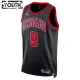 Chicago Bulls Jordan Nikola Vucevic 9 Lasten Pelipaita Statement Edition Swingman Musta